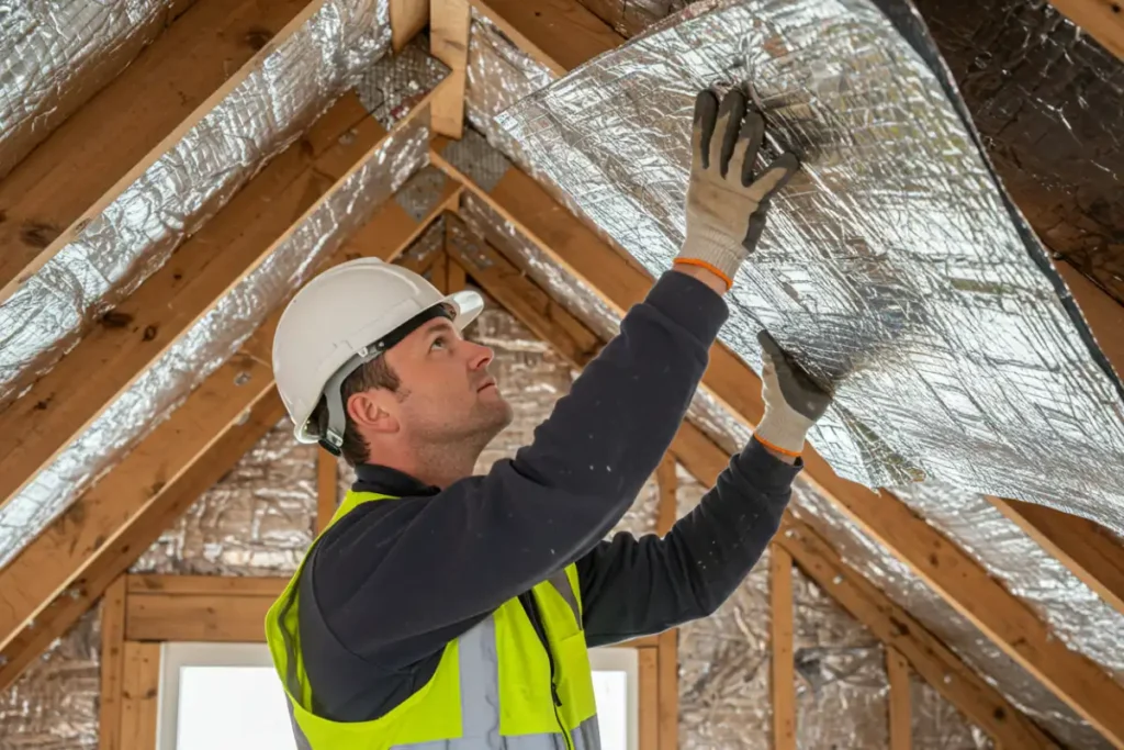 Aislante térmico para techo