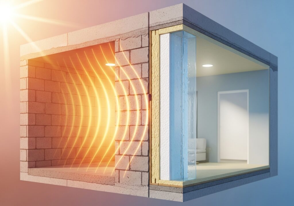 Aislante térmico para pared
